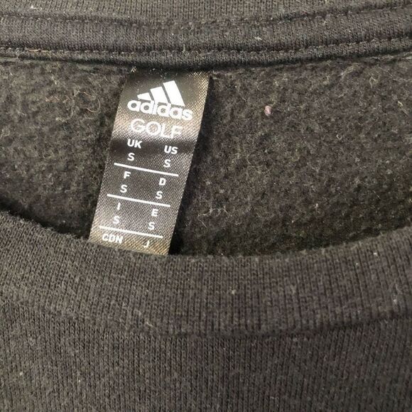 adidas golf black activewear for women size small crewneck - Picture 3 of 10